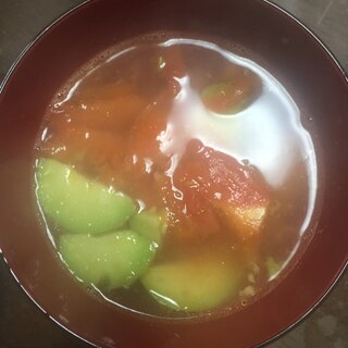 アボガドトマトスープ